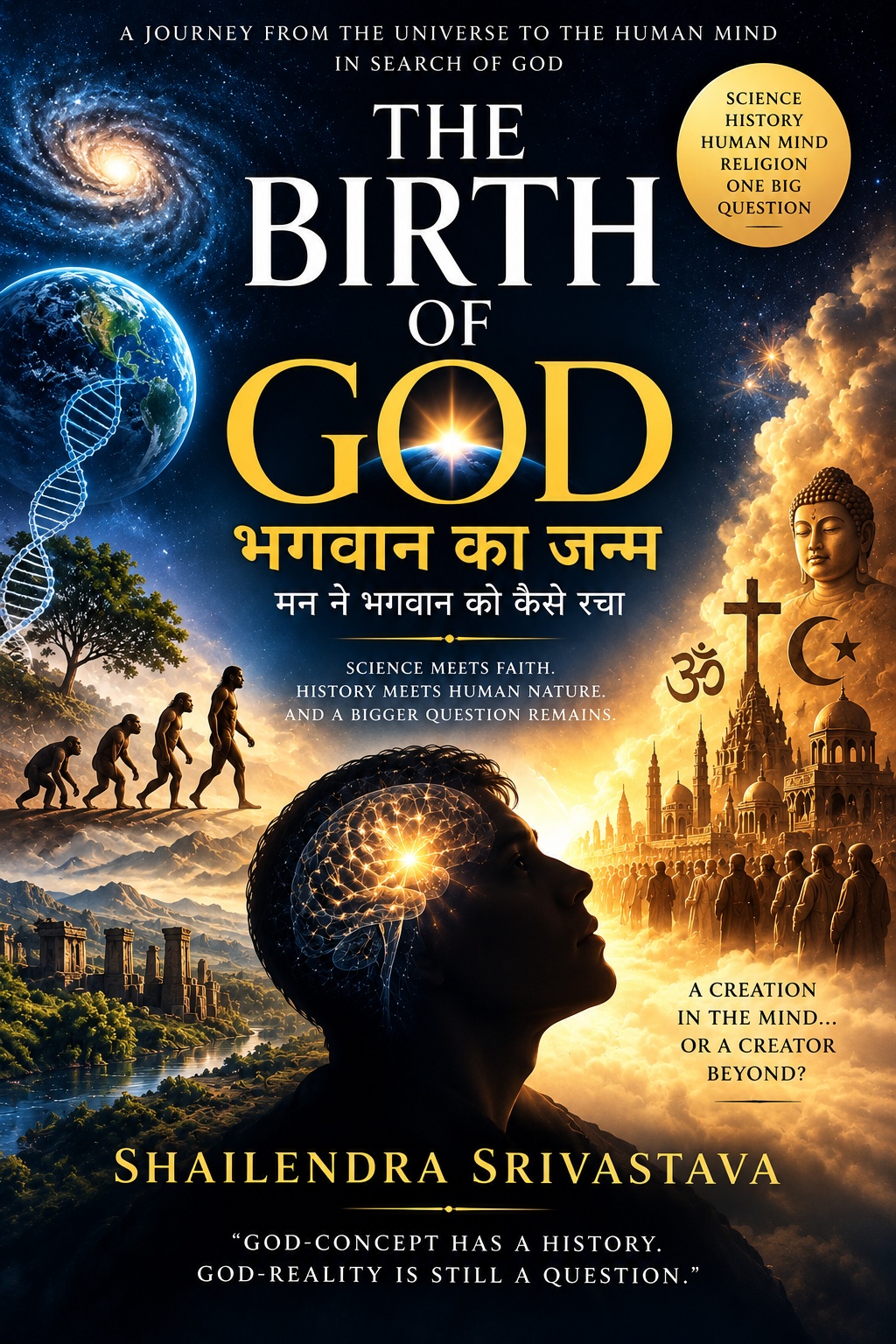 Cover of THE BIRTH OF GOD by Shailendra Srivastava